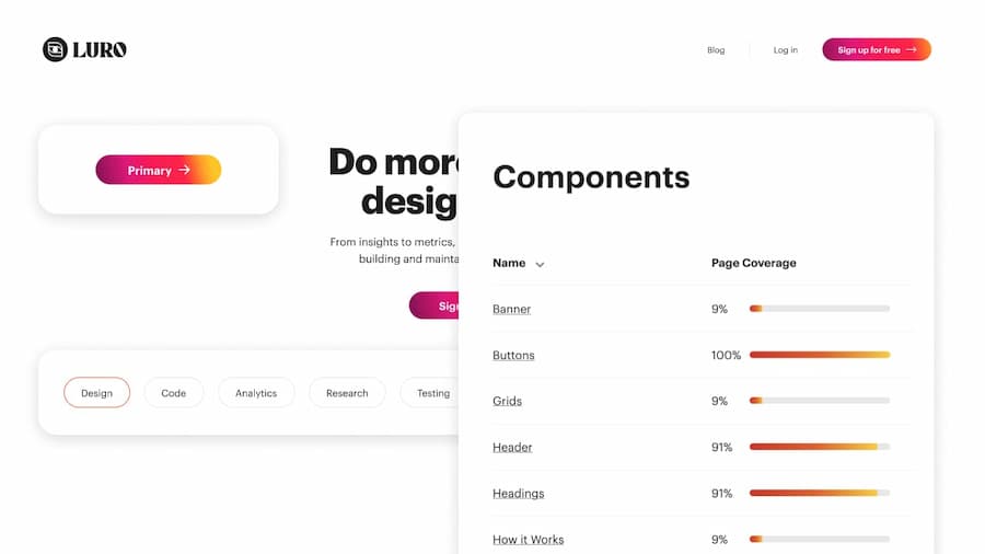 Luro component inventory thumbnail